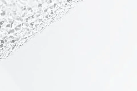 Water wave texture background, white design Stock Photos
