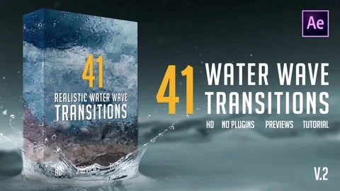 after effects 18201128 water show free download