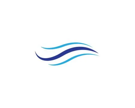 Water wave vector icon Stock Illustration