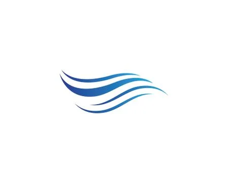 Water wave vector icon Stock Illustration