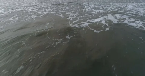 Water waves in Adriatic Sea Stock Footage 99745429