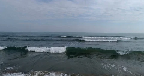 Water waves in Adriatic Sea Stock Footage 99745516