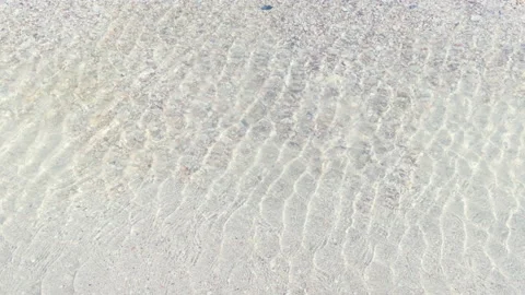 Water waves on the beach Stock Footage 134631746