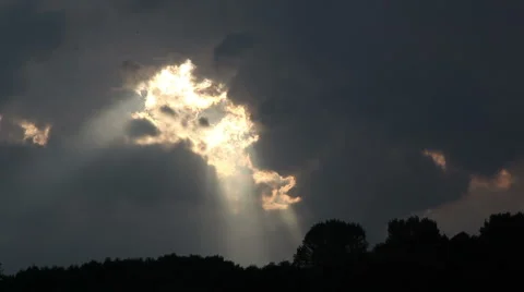 Water waves dark river background reflections sunset clouds timelapse 스톡 동영상 1069721