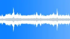 Water Waves Down Rocks Wind Covered Sparse Breaks Splashes Ocean Busy Sound Effect
