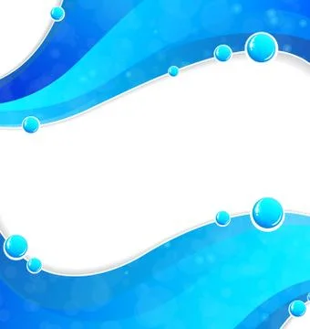 Water waves Stock Illustration