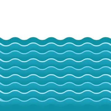 Water Waves Stock-Illustration