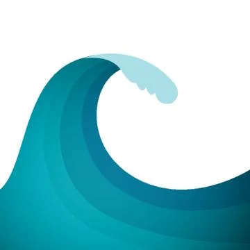 Water Waves Stock Illustration