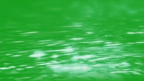 Water waves motion graphics with green screen background Stock Footage 133868741