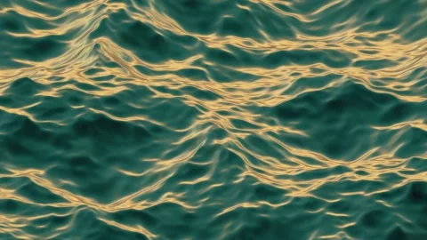 Water waves movement in ocean looped background Stock Footage 159547486