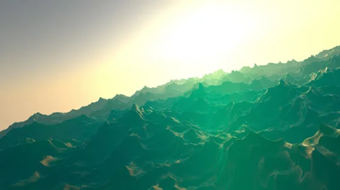 Water waves of the ocean at sunset. Stock Footage 63341426