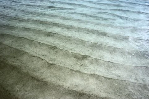 Water with waves  Foto stock