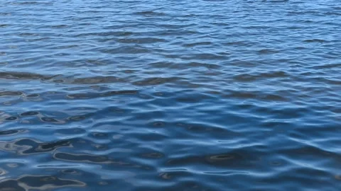 Water waves in the pond 库存影片 135447314