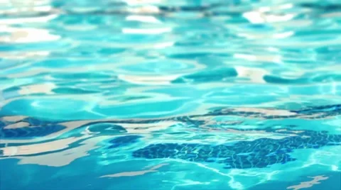 Water waves in pool Video stock 8523529