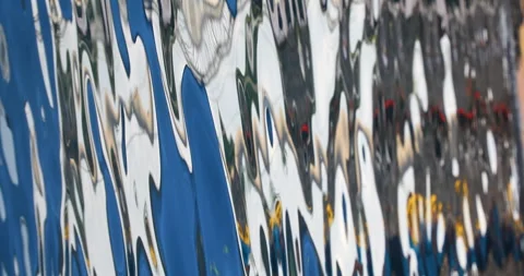 Water waves in a Swimming pool Stock Footage 320444428