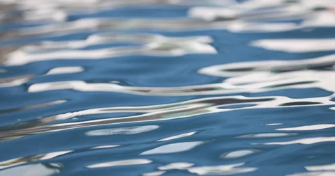 Water waves in a Swimming pool Stock Footage 320445589