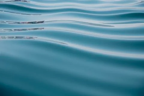 Water waves on watersurface Stock Photos