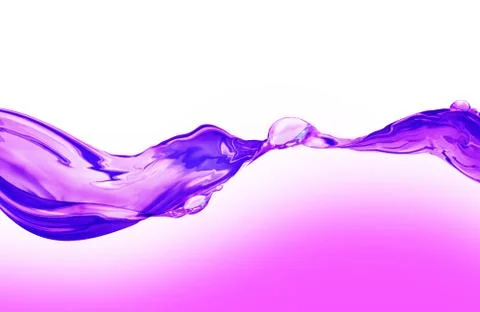 Water Waves Wave Banner Background Stock Illustration