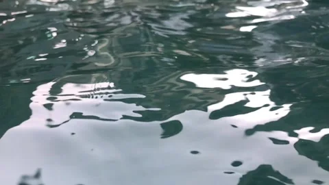Water Waving Slow Motion Stock Footage 307915437