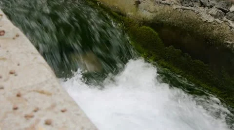 Water Way With Audio Stock Footage 11146091