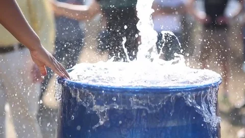 Water Well Stock Footage 79470381