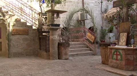 Water well in memory of Lion elder Gerasimos Video stock 51335112