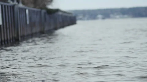 Water, Wharf, Winter Stock-Footage 33692033