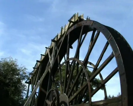 Water wheel 2 Video stock 124464