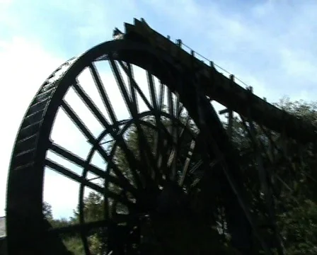 Water wheel 4 Video stock 124656