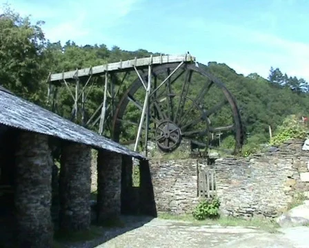Water wheel Video stock 124470