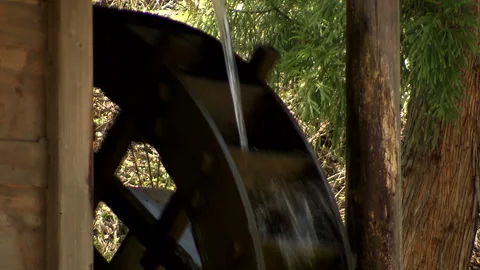 Water Wheel Stock Footage 327577224