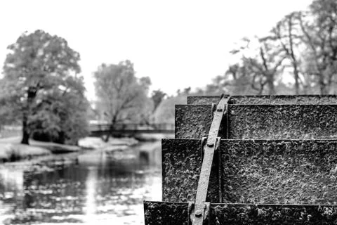 Water wheel Stock Photos