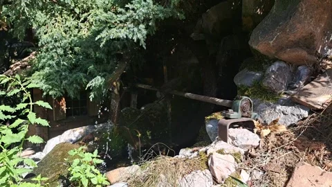 Water Wheel Video Video stock 250132568