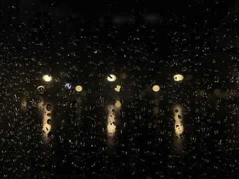 Water on window Stock Photos