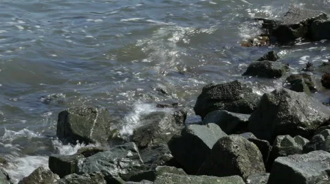 Water_on_rocks Video stock 477505