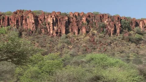 Waterberg mountain Namibia 库存影片 10872492