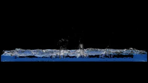 Waterbox front Stock Footage 340282728