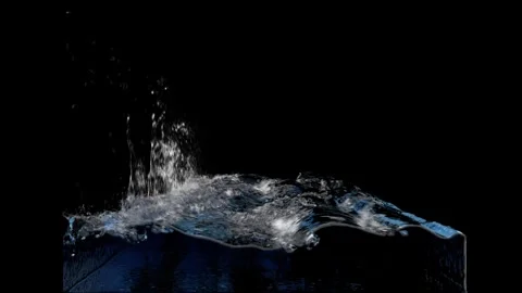 Waterbox right1 Stock Footage 335653794