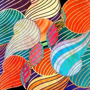 Watercolor abstract background Illustrazione stock