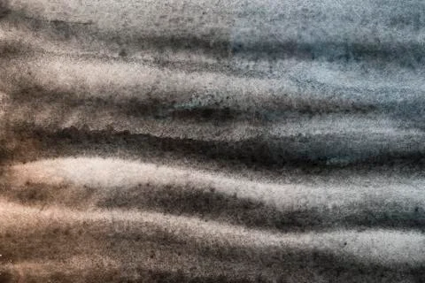 Watercolor abstract graphite background Stock Illustration