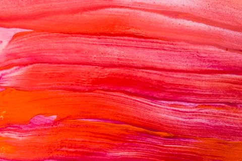 Watercolor abstract red, orange and carmine background Stock Illustration