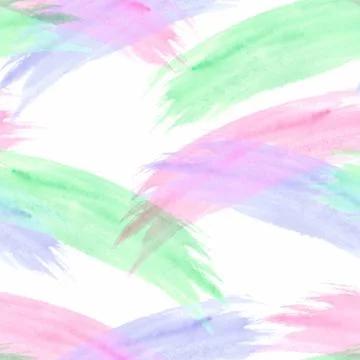 Watercolor abstract seamless pattern Stock-Illustration