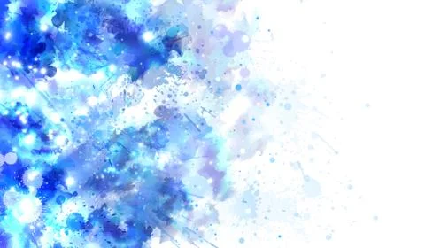 Watercolor abstraction Stock Illustration