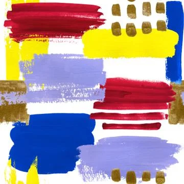 Watercolor abstraction pattern Stock Illustration