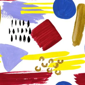 Watercolor abstraction pattern Stock Illustration