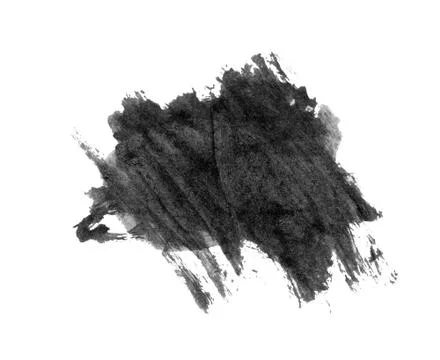 Watercolor background cloud isolated. Stock Illustration