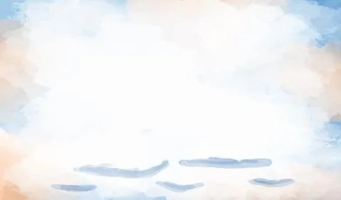 Watercolor background design vector Stock Illustration