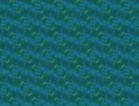 Watercolor background with diagonal repeating patterns in blue-green color Stock Illustration