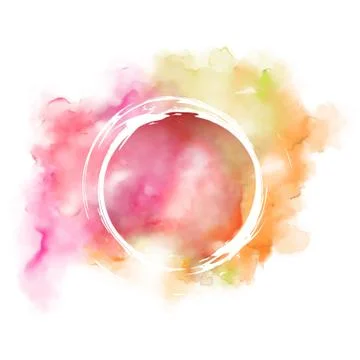 Watercolor Background Stock Illustration