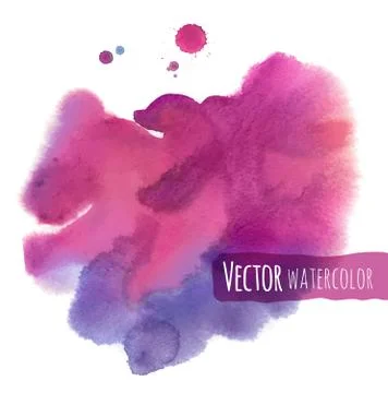 Watercolor background Stock Illustration